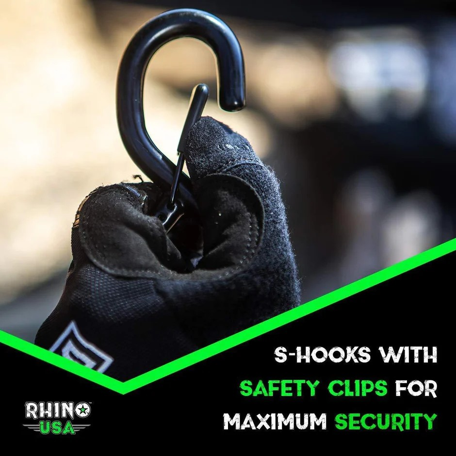 1.6" x 15' HD Ratchet Tie-Down Set (4-Pack)