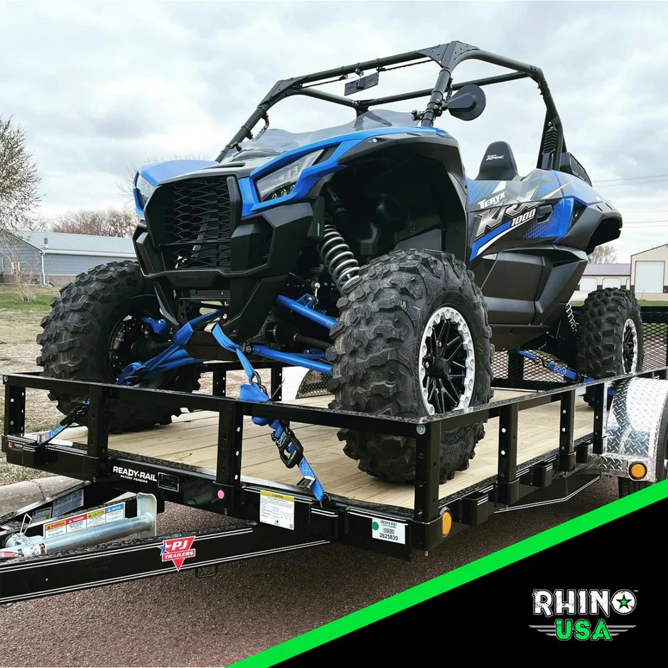 1.6" x 15' HD Ratchet Tie-Down Set (4-Pack)