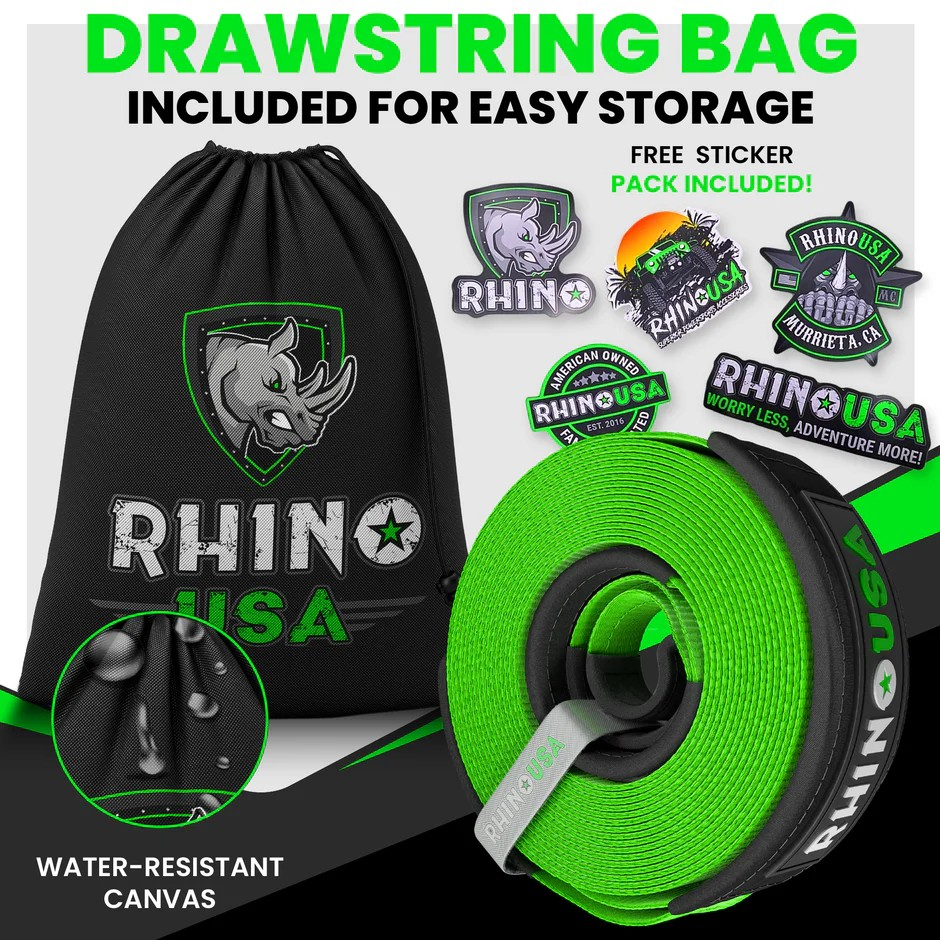 4" x 30' Ultimate Recovery Tow Strap