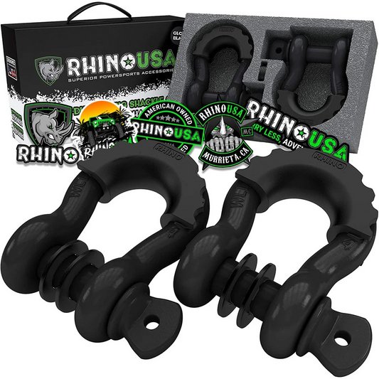 3/4" D-Ring Shackle Set (2-Pack)