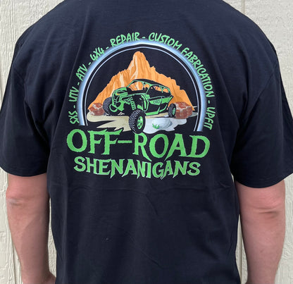 T-Shirt - Black - ORS New Logo - 100% Cotton