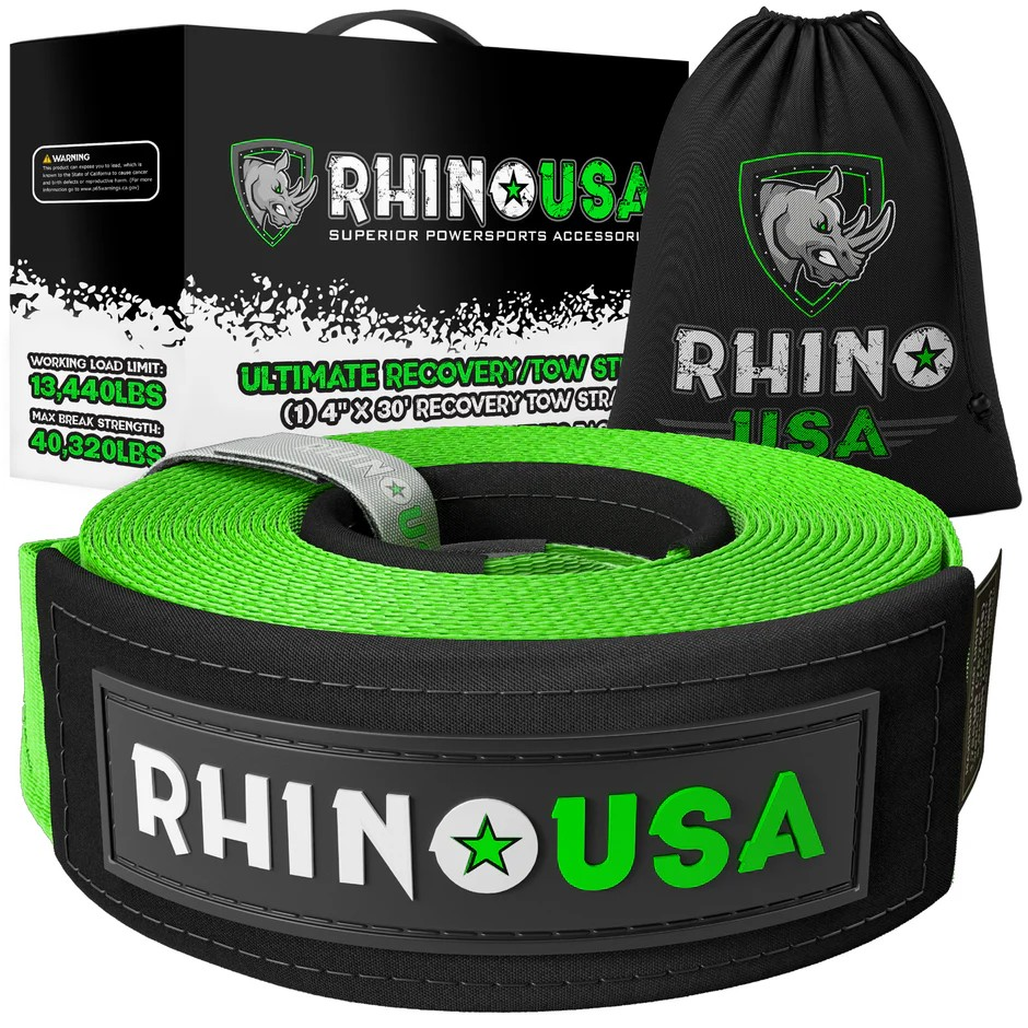 4" x 30' Ultimate Recovery Tow Strap