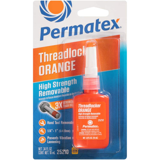 Permatex 10ml Orange High Thread Sealant - 25210