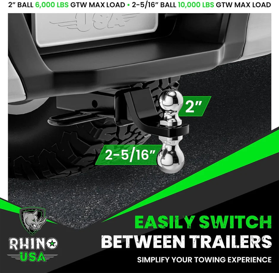 2" Dual Ball Hitch