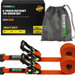 E-Track Ratchet Tie-Down Straps