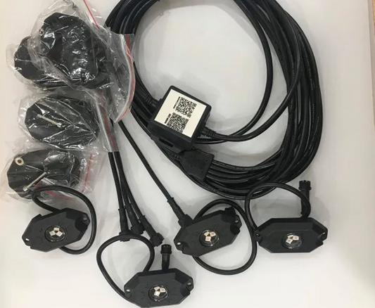 4-Pack Bluetooth RGB Rock Lights Super Bright