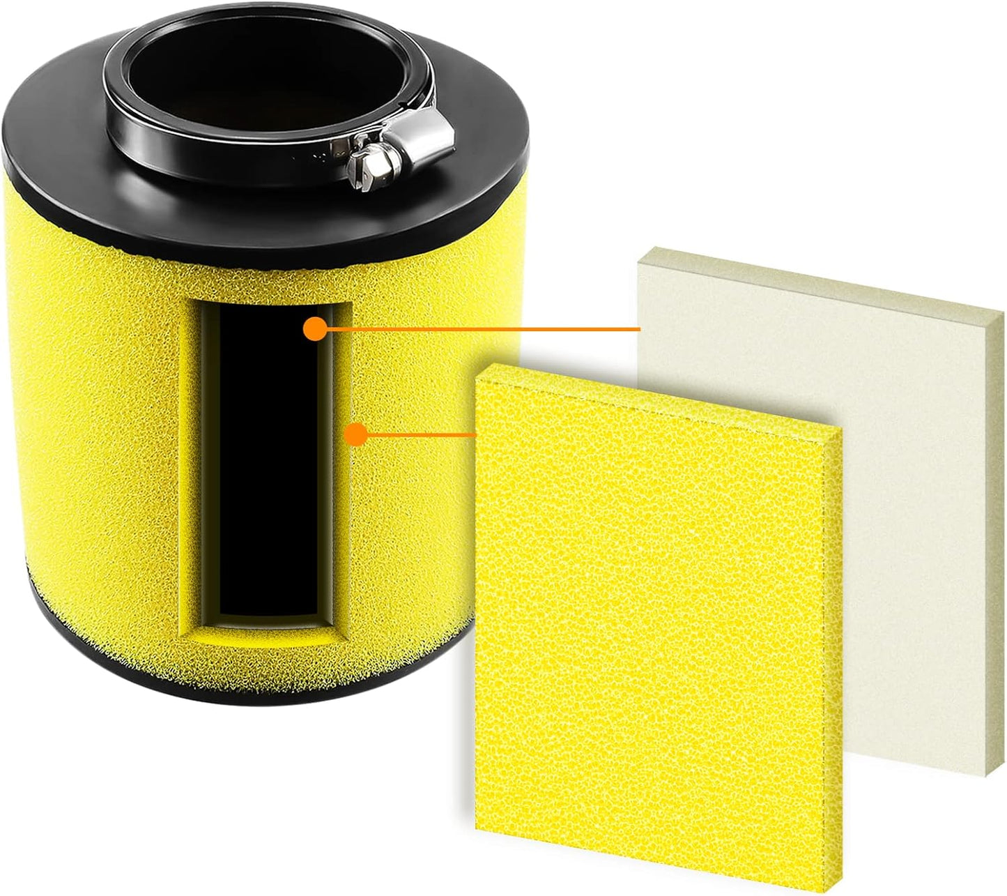 Air Filter - 17254-HM8-000: Honda Recon 250