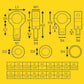 LAMPHUS Off-Road ATV UTV Light Bar Mounts