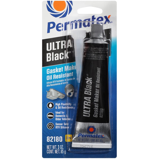 Permatex Ultra Black 3 Ounce Gasket Maker - 82180