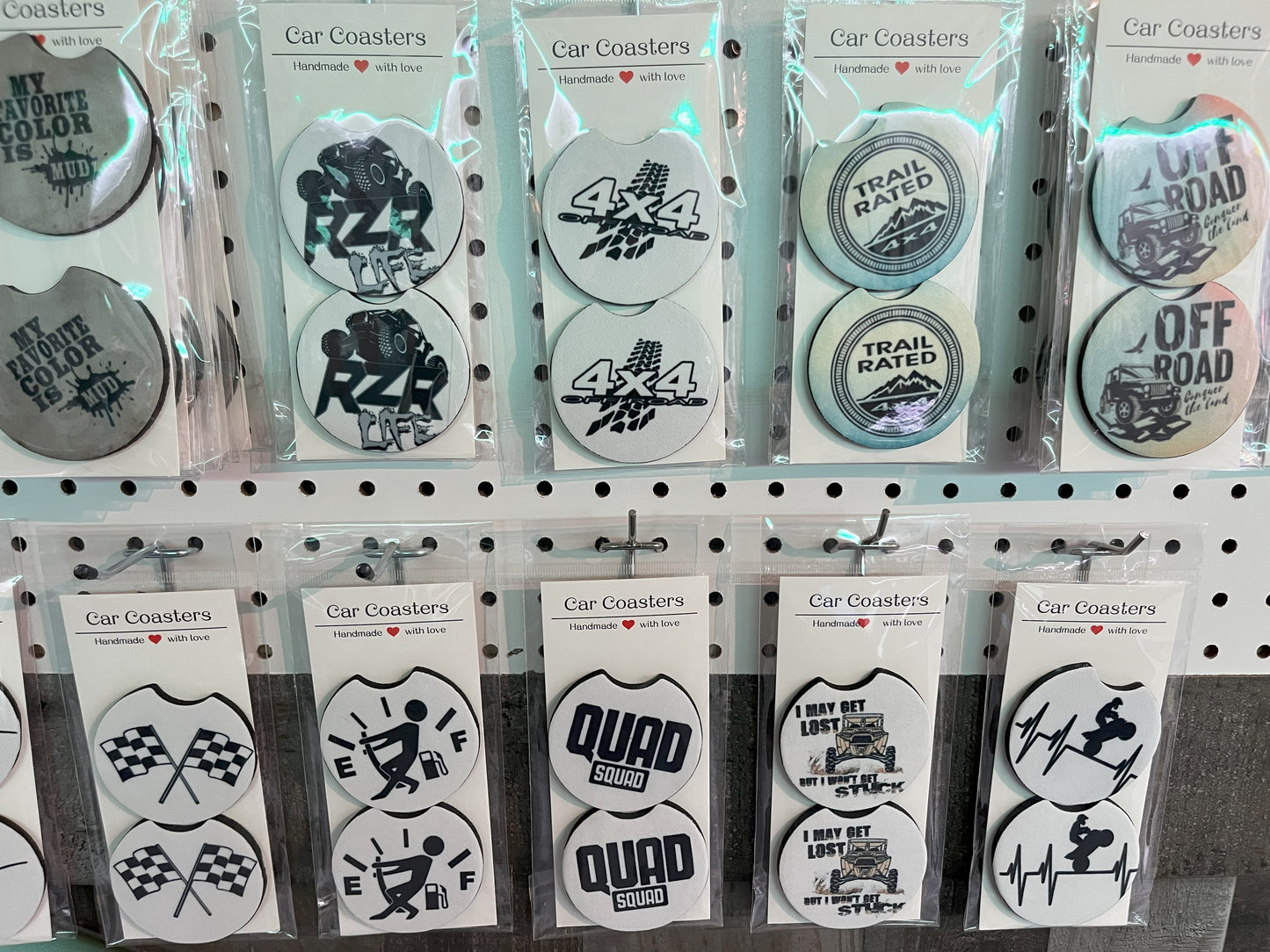 Drink Absorbent Car Coasters