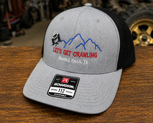 Let’s Get Crawling Richardson 112 Trucker Hats