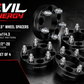 EVIL ENERGY 1.5” Wheel Spacers | 5x114.3 / 5x4.5 | 1/2”-20 Studs | 82.5mm Bore | Set of 4