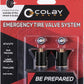 Colby Valve Emergency Tire Valve Stem Kit (2-Pack) – Quick Install Tubeless Repair for UTV, ATV, Jeep & Truck | No Tire Removal Needed