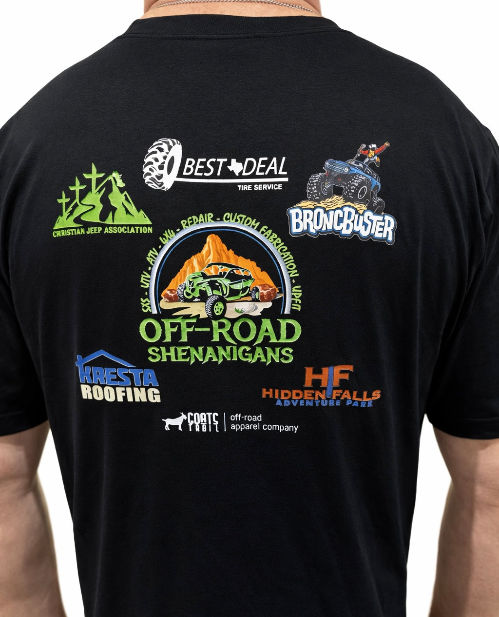 Off-Road Shenanigans “Let’s Get Crawling” Tee – Black (Limited Run)