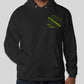 Hoodie with Front Pocket - Black