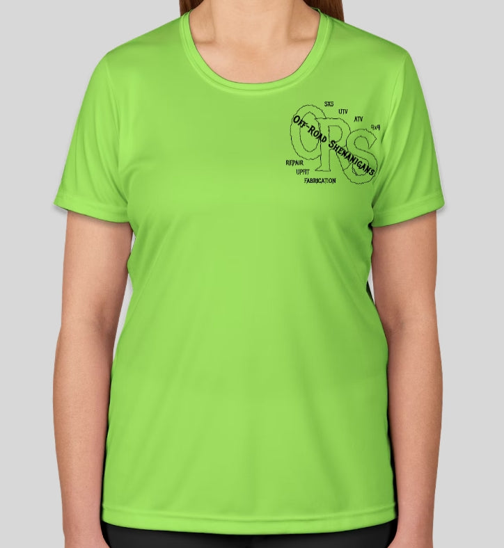 ORS Logo Front and Back: Sport-Tek Competitor Performance Shirt