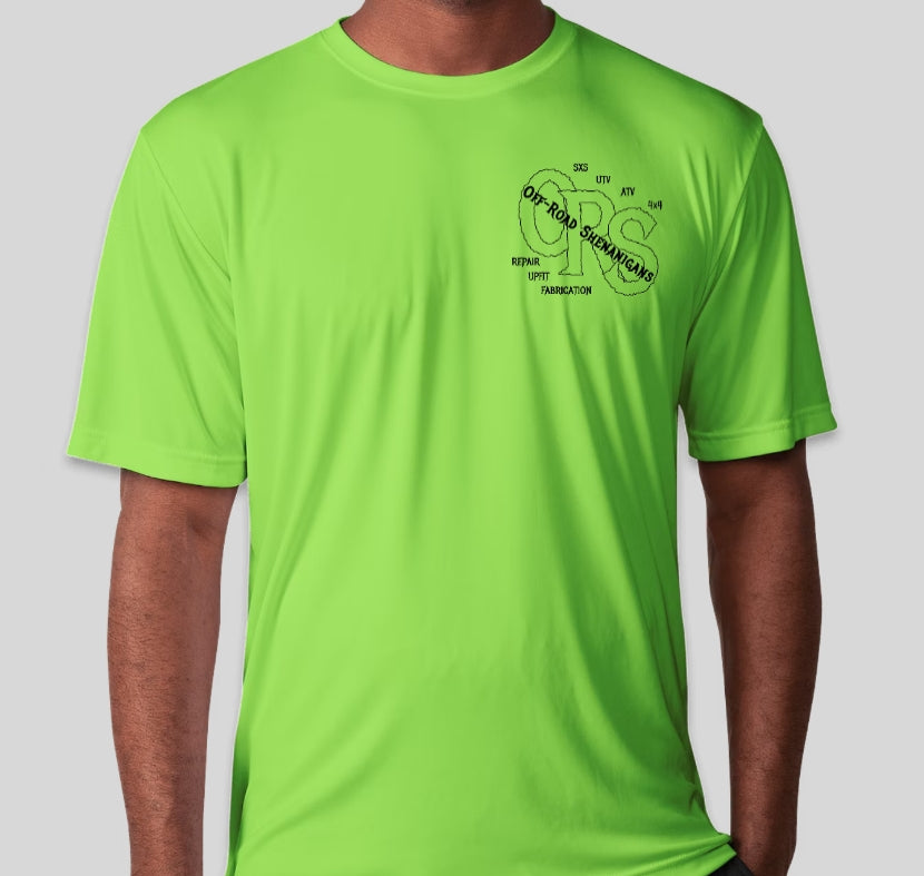 ORS Logo Front and Back: Sport-Tek Competitor Performance Shirt