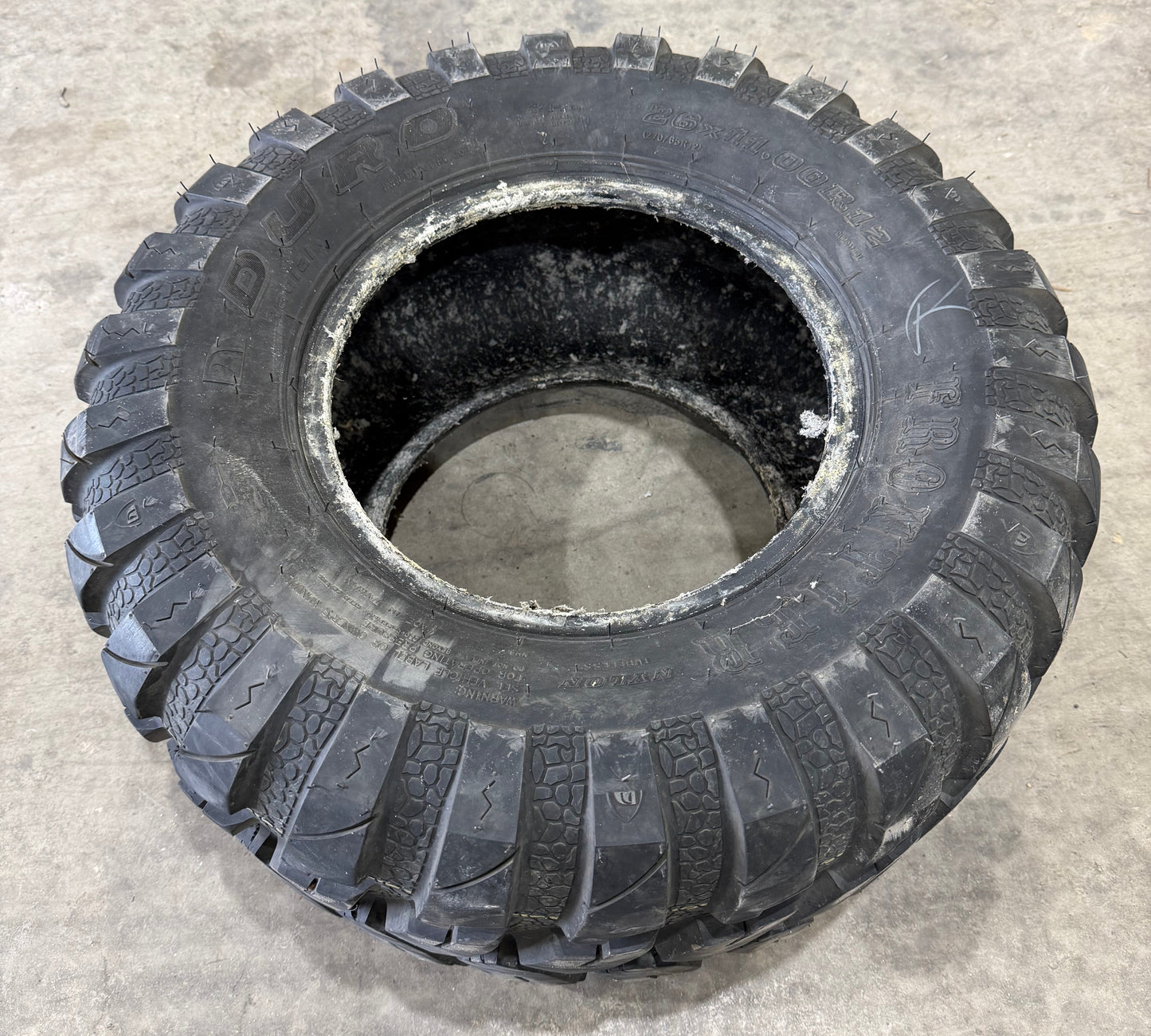 26x11.00R12 - Duro Frontier UTV/ATV Tire - USED