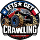 Off-Road Shenanigans “Let’s Get Crawling” Tee – Black (Limited Run)