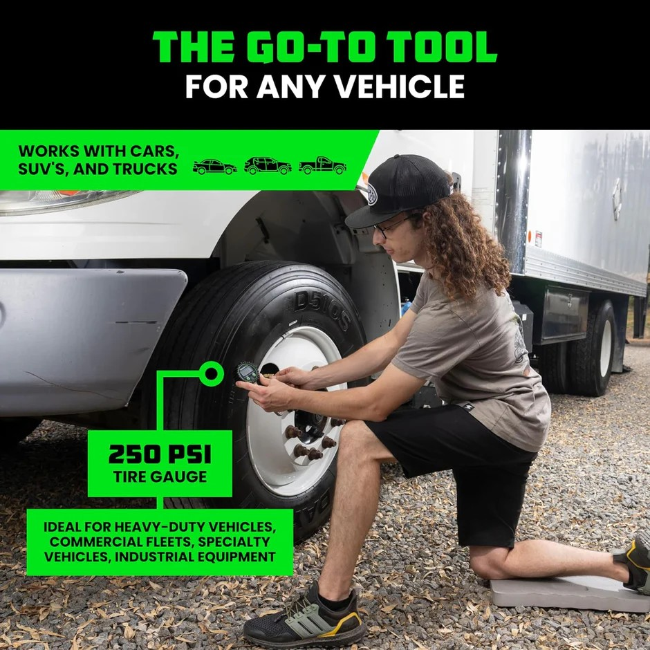 250 PSI Digital Tire Gauge