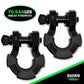 8-Ton Super Shackles w/ Isolators