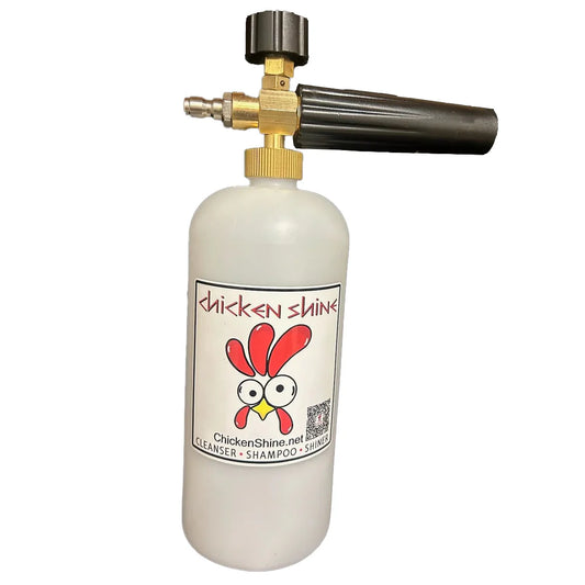Chicken Shine High-Pressure Foam Cannon | UTV, ATV & Off-Road Wash Foam Sprayer