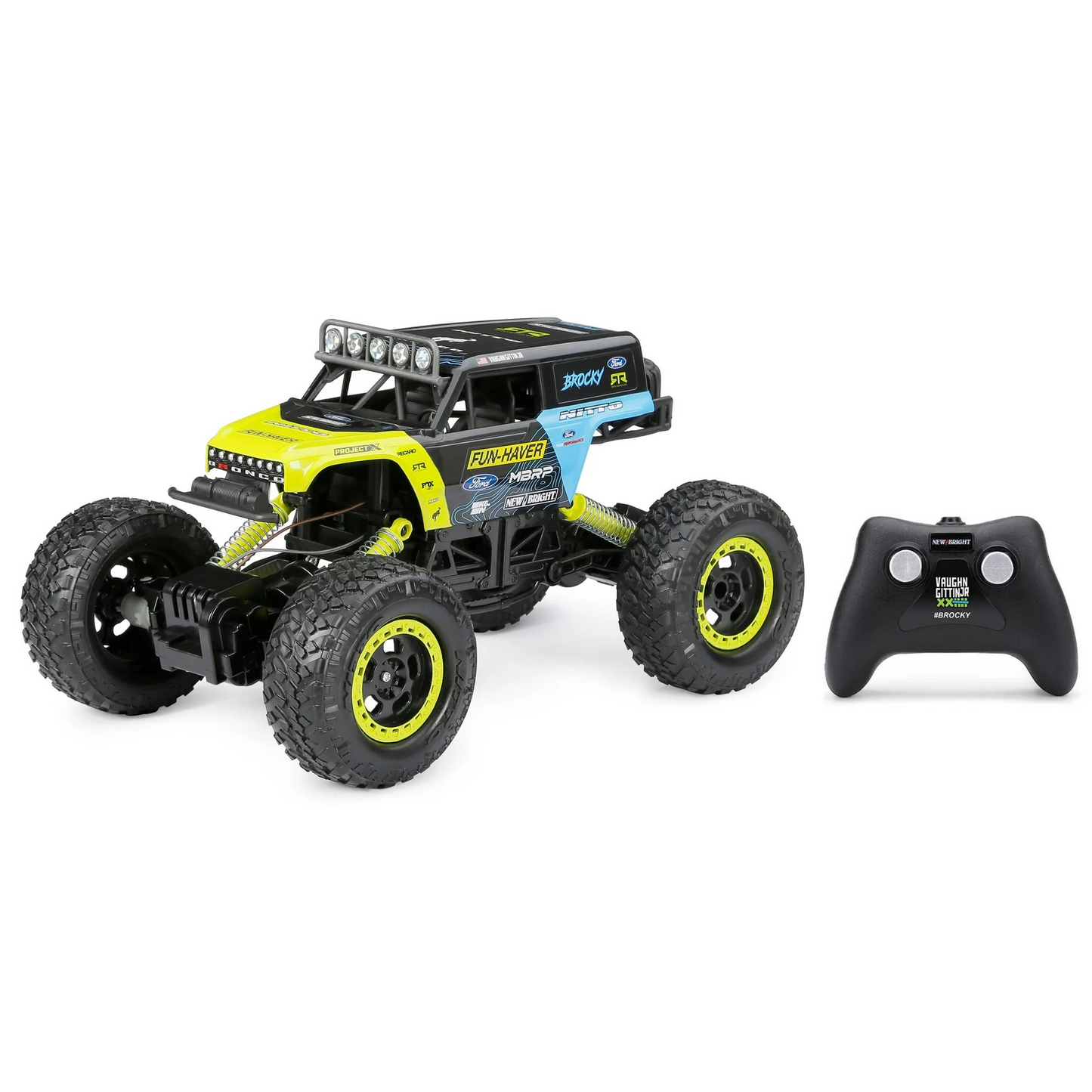 Ford Bronco (1:15) 4x4 Green Rock Crawler