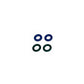 Fuel Injector O-Ring Seal Kit for Polaris Injector 1204319 1204318 1203568