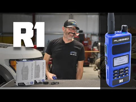 Rugged R1 - Business Band Two Way Handheld Radio - Digital and Analog