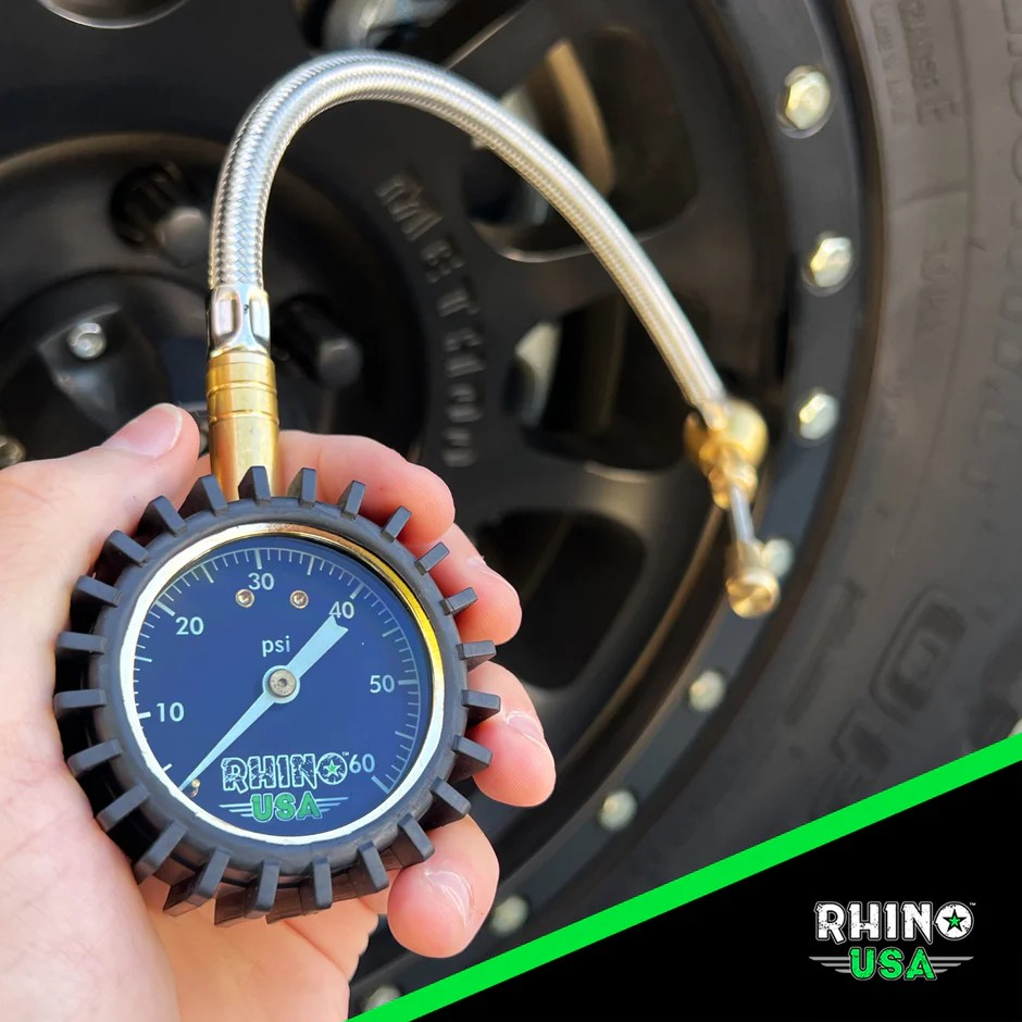 60PSI Tire Deflator Gauge