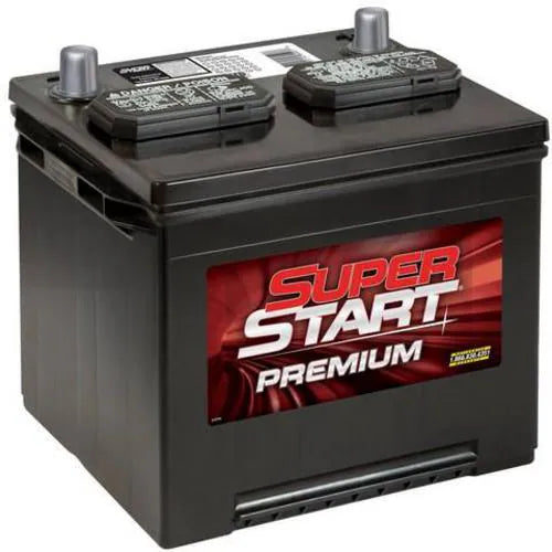 Super Start Premium Automotive Top Post Battery Group Size 26 575 CCA 90 Minute RC - 26PRMJ