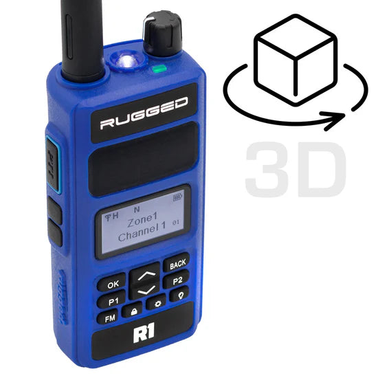 Rugged R1 - Business Band Two Way Handheld Radio - Digital and Analog
